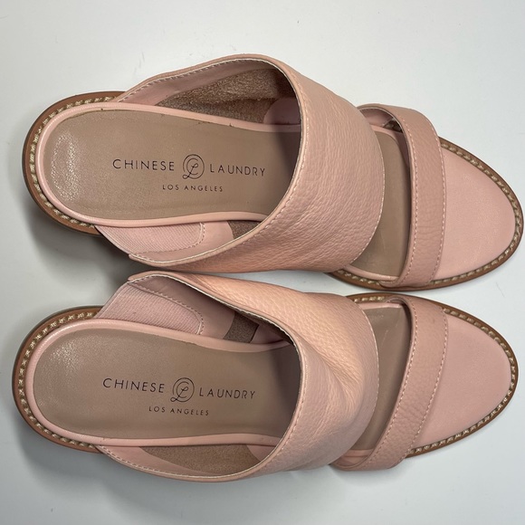 Chinese Laundry Sz 9 pale pink sandals - Picture 3 of 4